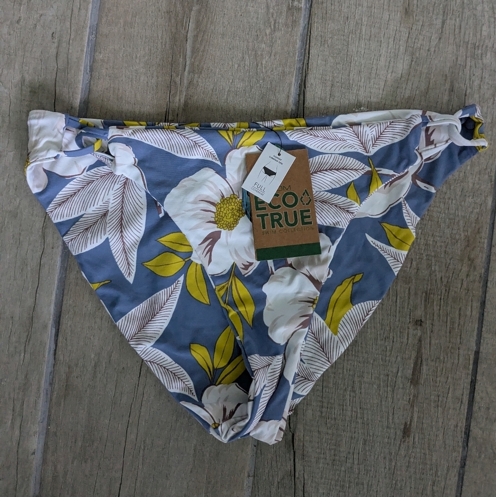 NWT Volcom Floral Bikini Bottom